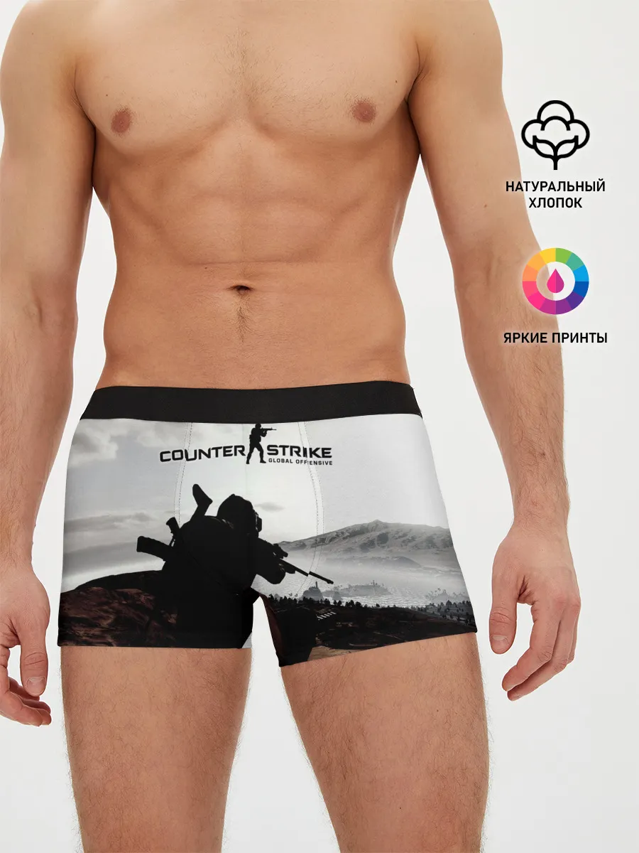 Мужские трусы боксеры / CS:GO