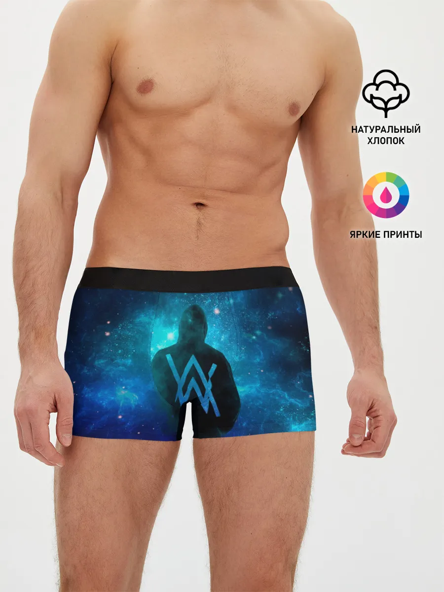 Мужские трусы боксеры / Alan Walker