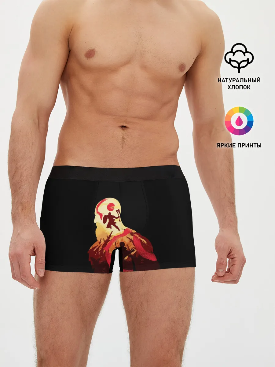 Мужские трусы боксеры / God of War