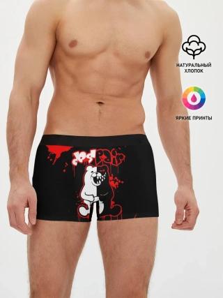 Мужские трусы боксеры / MONOKUMA Despair