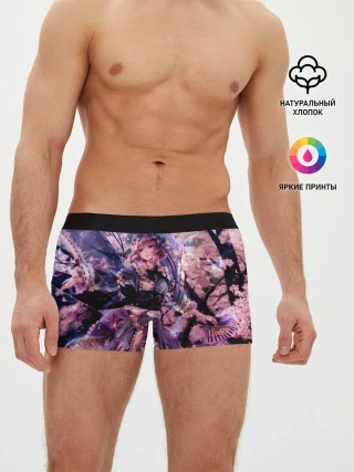 Мужские трусы боксеры / Anime Girl tree