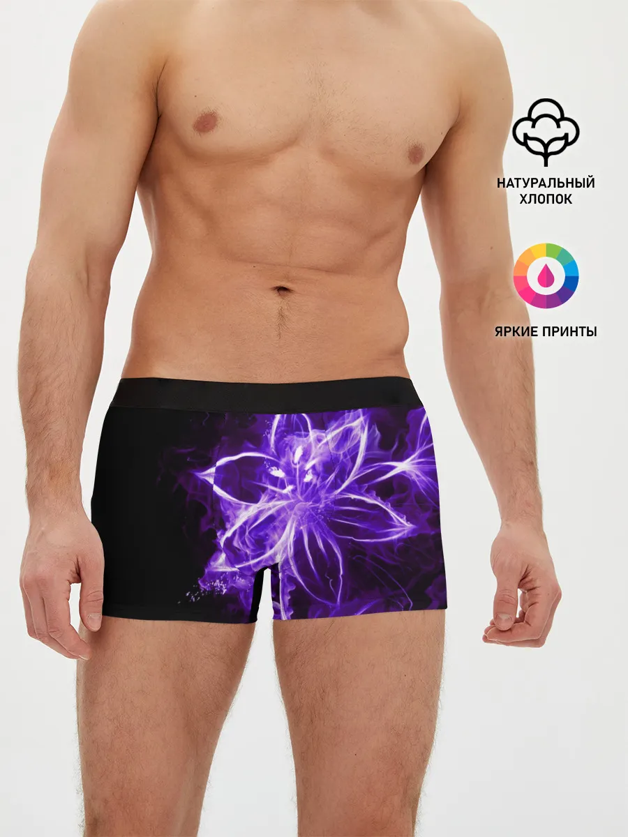 Мужские трусы боксеры / Цветок Тьмы