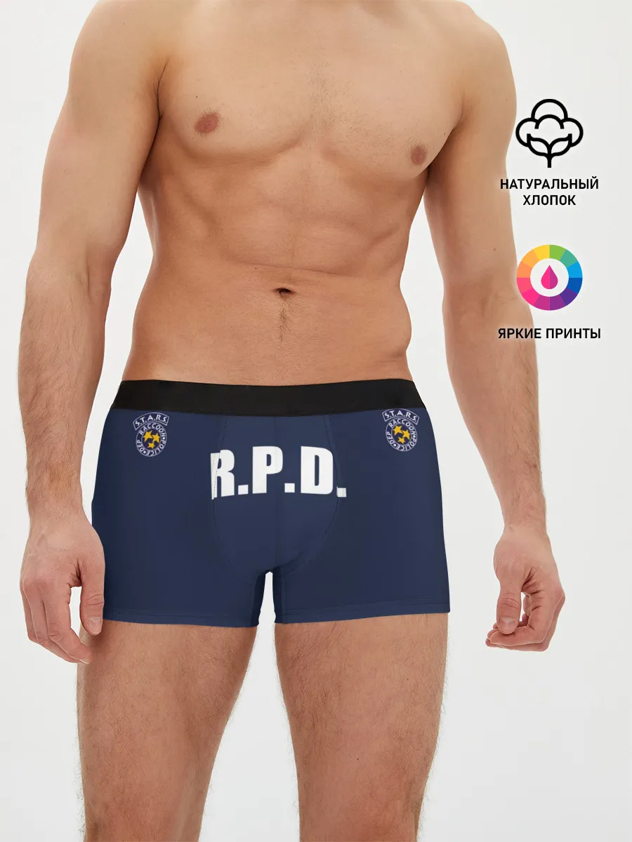 Мужские трусы боксеры / R.P.D. LEON S.KENNEDY