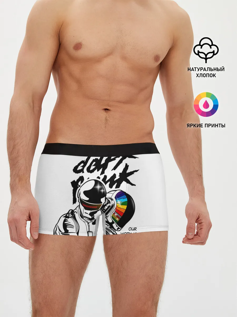 Мужские трусы боксеры / Daft Punk