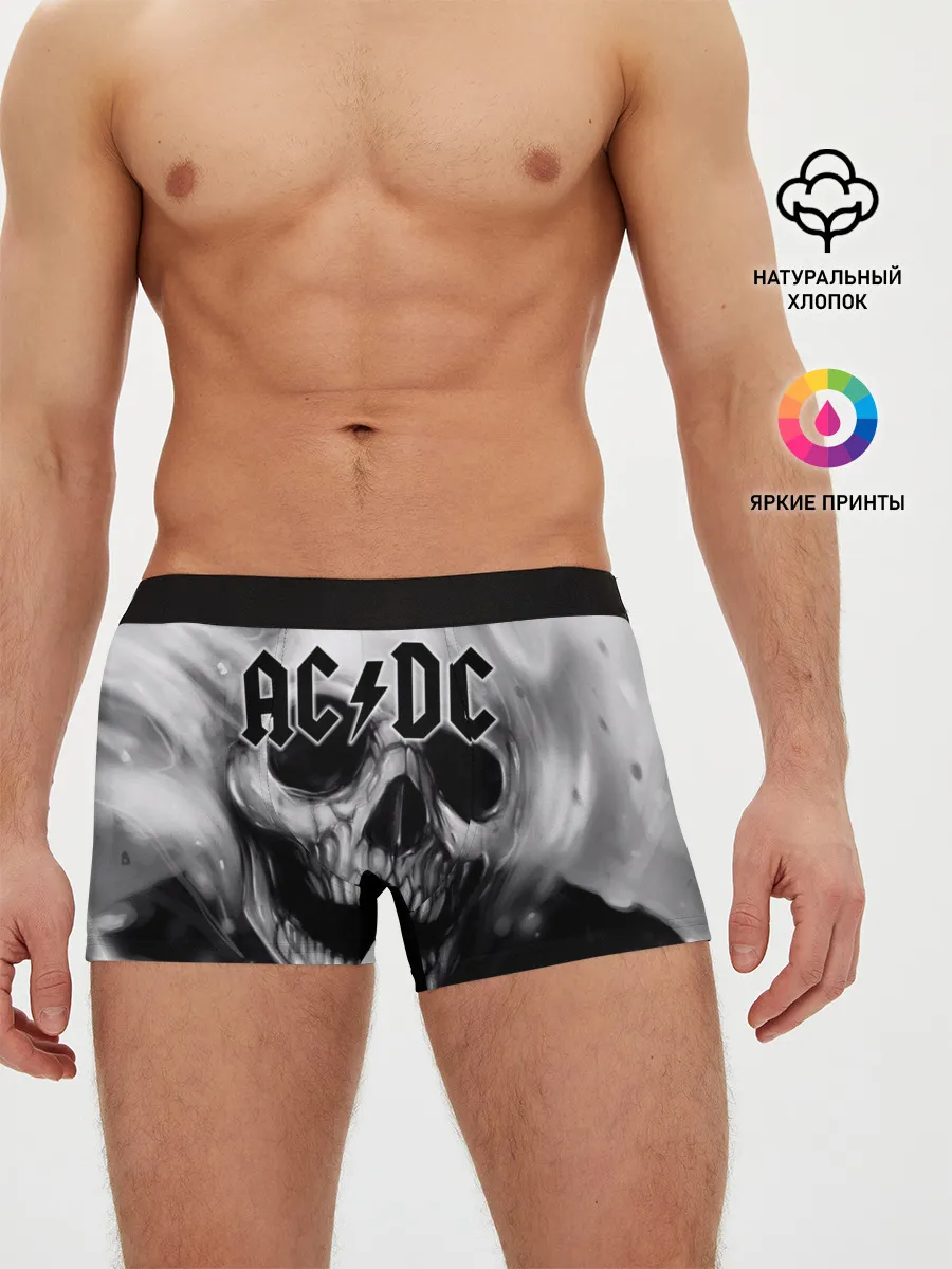 Мужские трусы боксеры / AC/DC