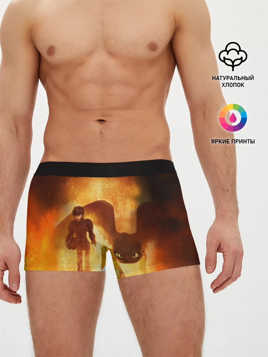 Мужские трусы боксеры / Как приручить дракона