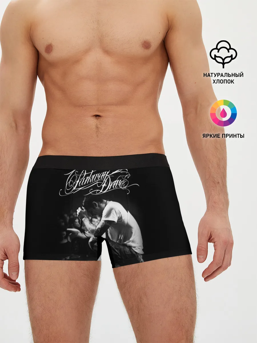 Мужские трусы боксеры / Parkway Drive