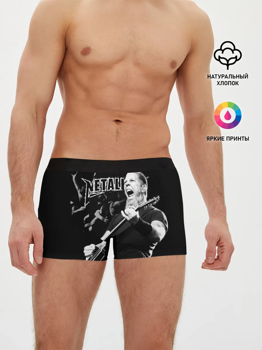 Мужские трусы боксеры / Metallica