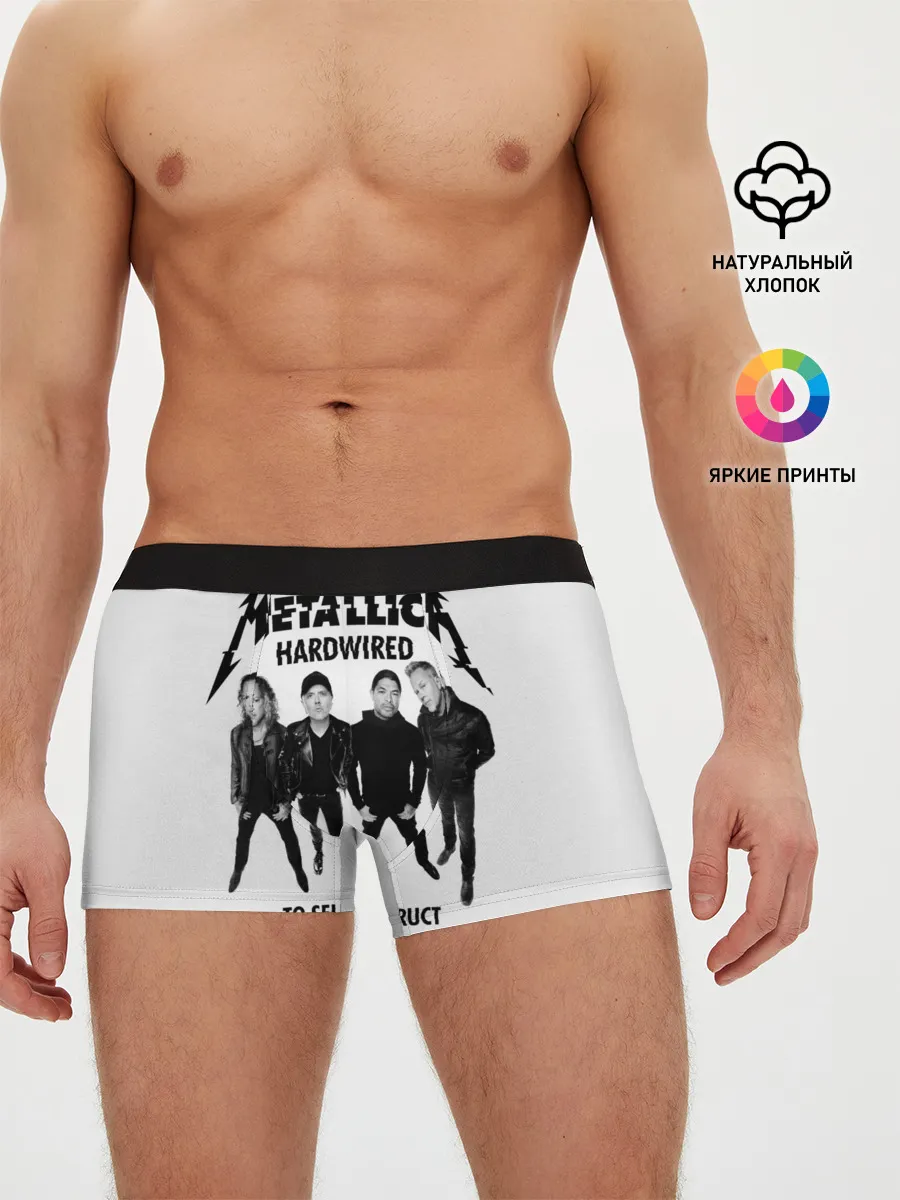 Мужские трусы боксеры / Metallica