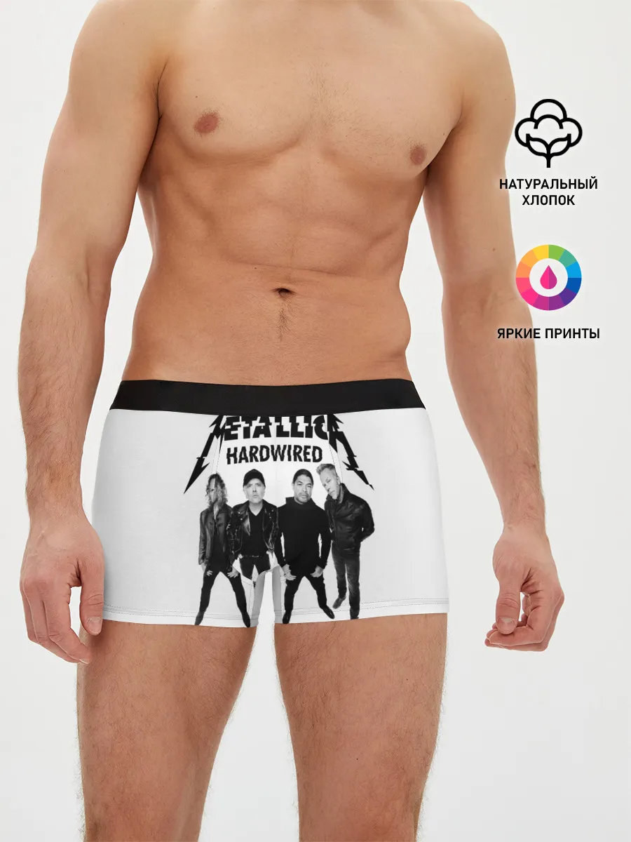 Мужские трусы боксеры / Metallica