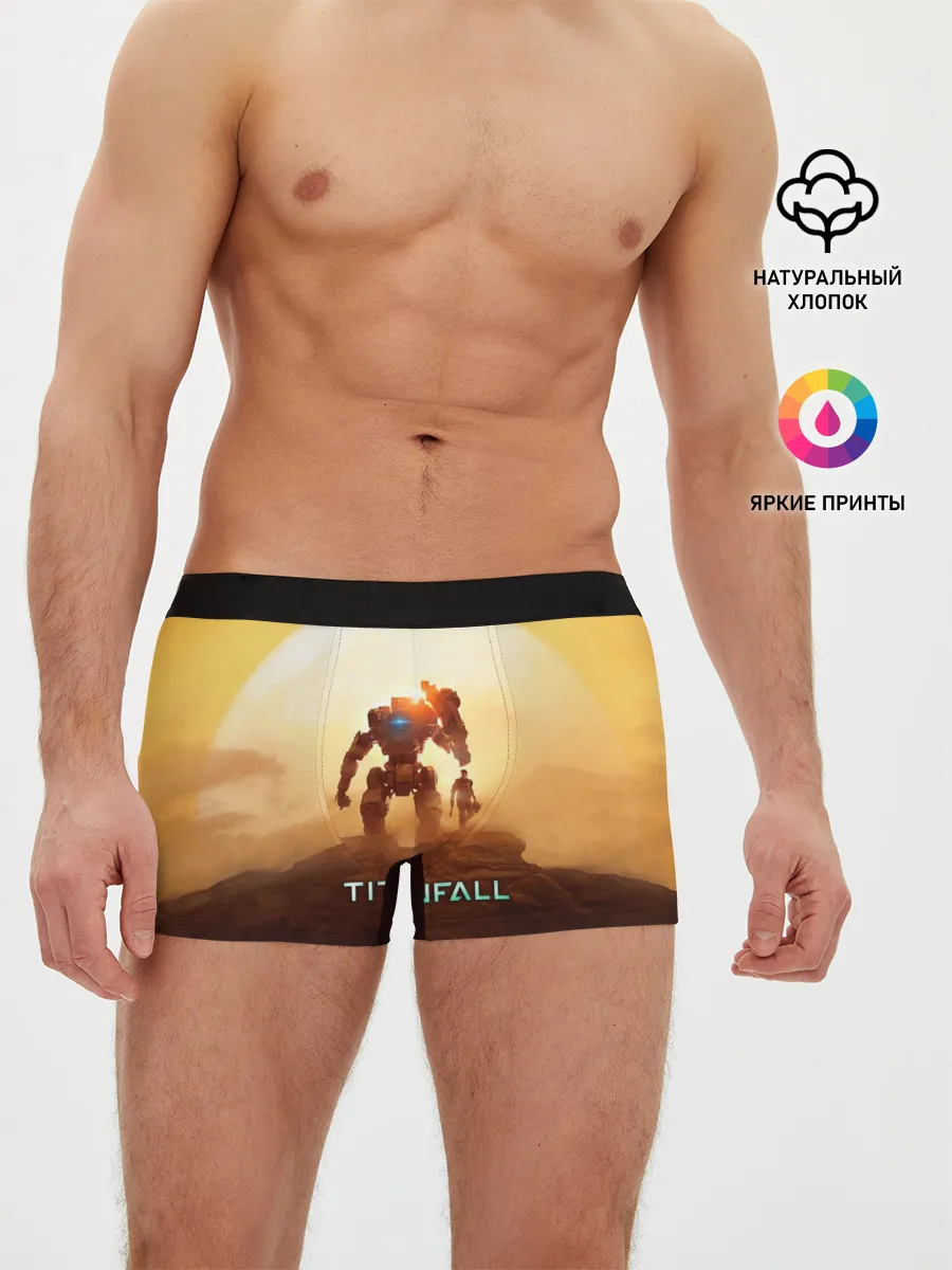 Мужские трусы боксеры / Titanfall