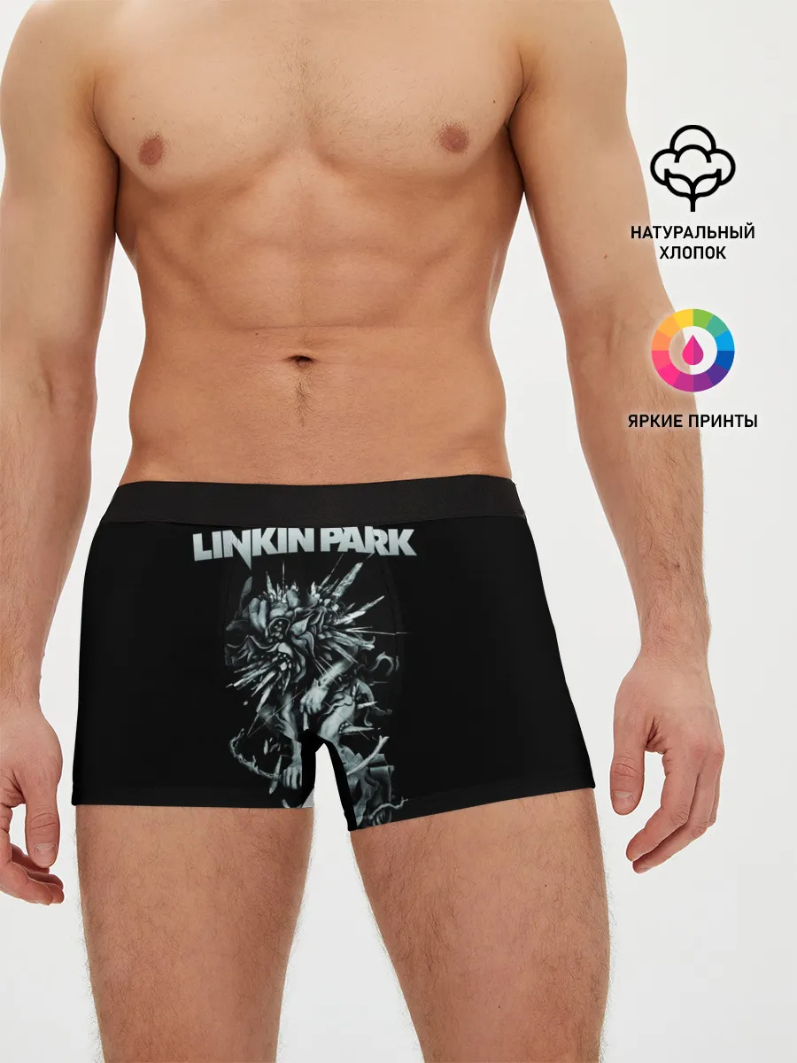 Мужские трусы боксеры / Linkin Park