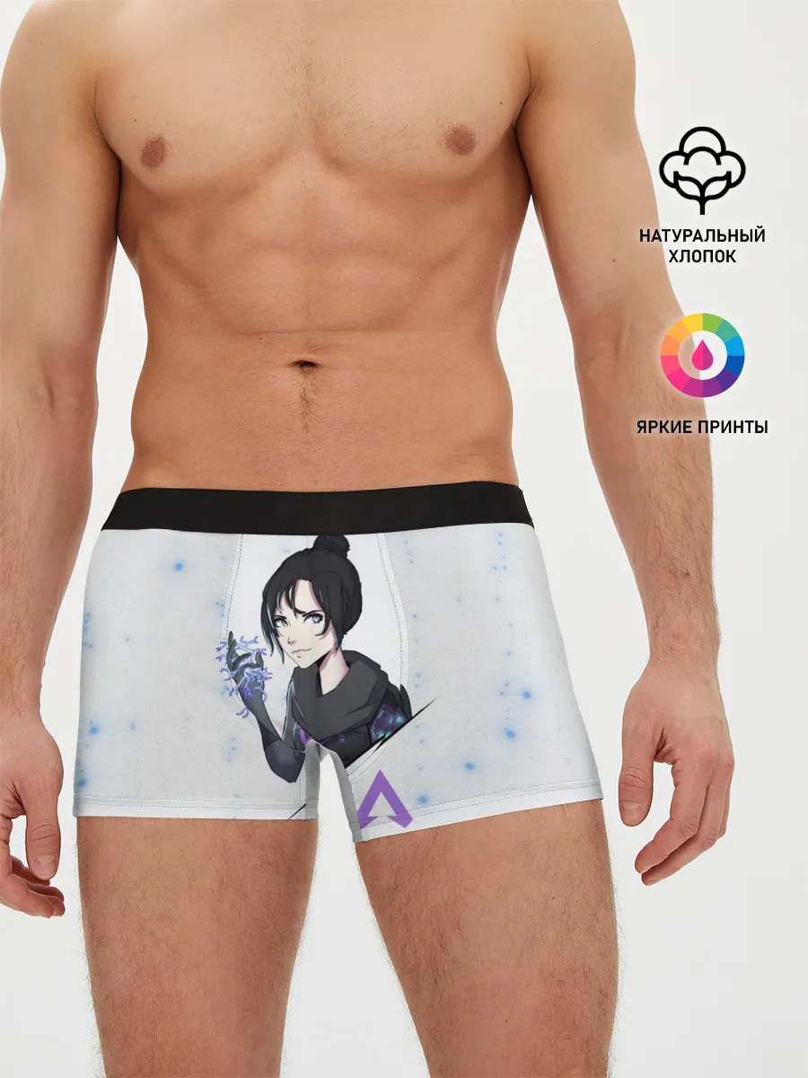 Мужские трусы боксеры / Apex Legends - Wraith