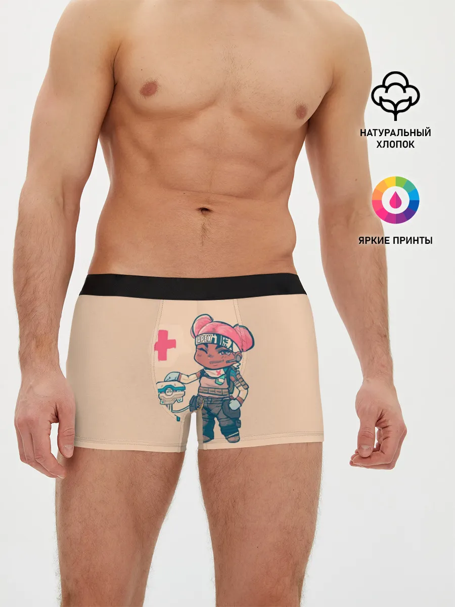 Мужские трусы боксеры / Apex legends - Lifeline