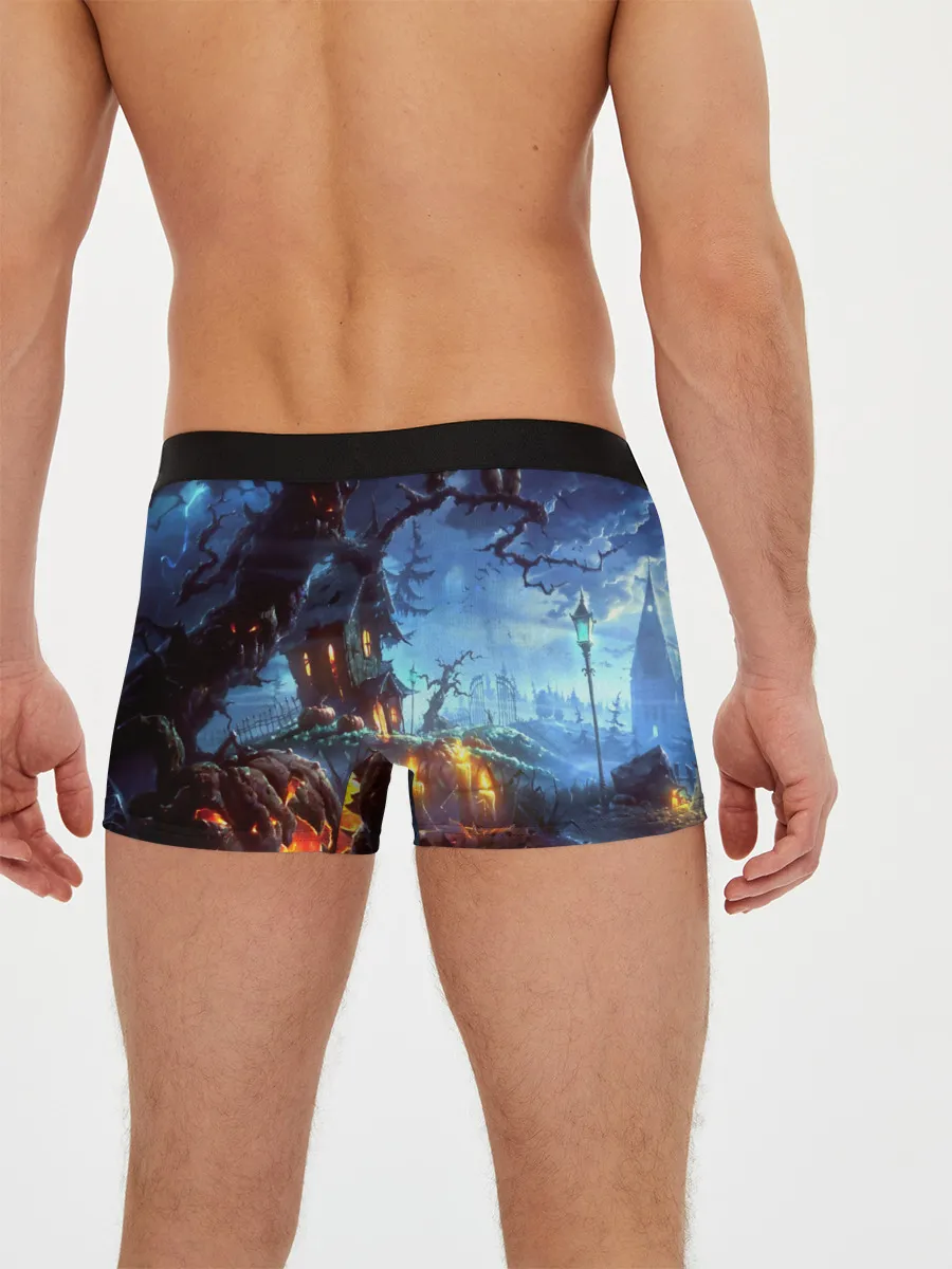 Мужские трусы боксеры / Хэллоуин