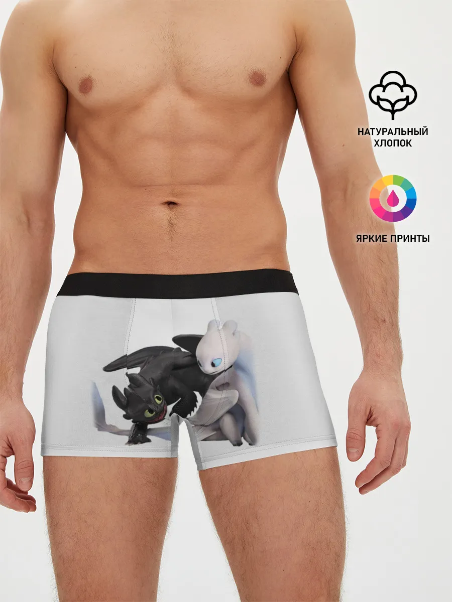 Мужские трусы боксеры / Как приручить дракона
