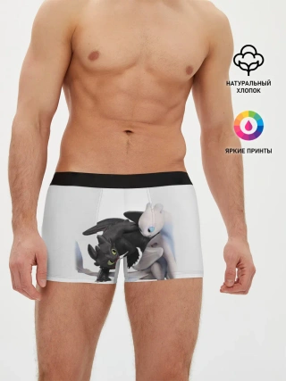 Мужские трусы боксеры / Как приручить дракона