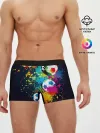 Мужские трусы боксеры / Футбольные мячи
