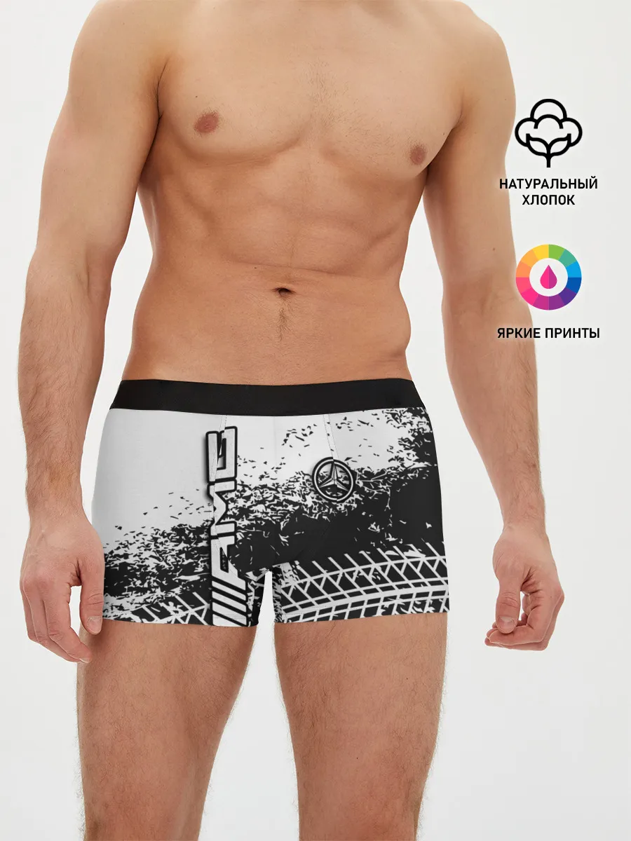 Мужские трусы боксеры / Mercedes