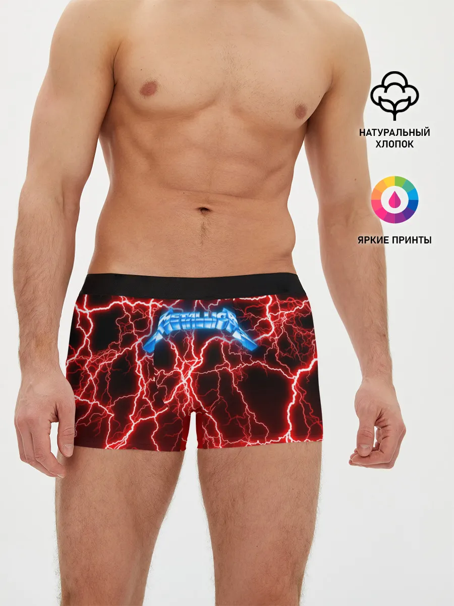 Мужские трусы боксеры / METALLICA