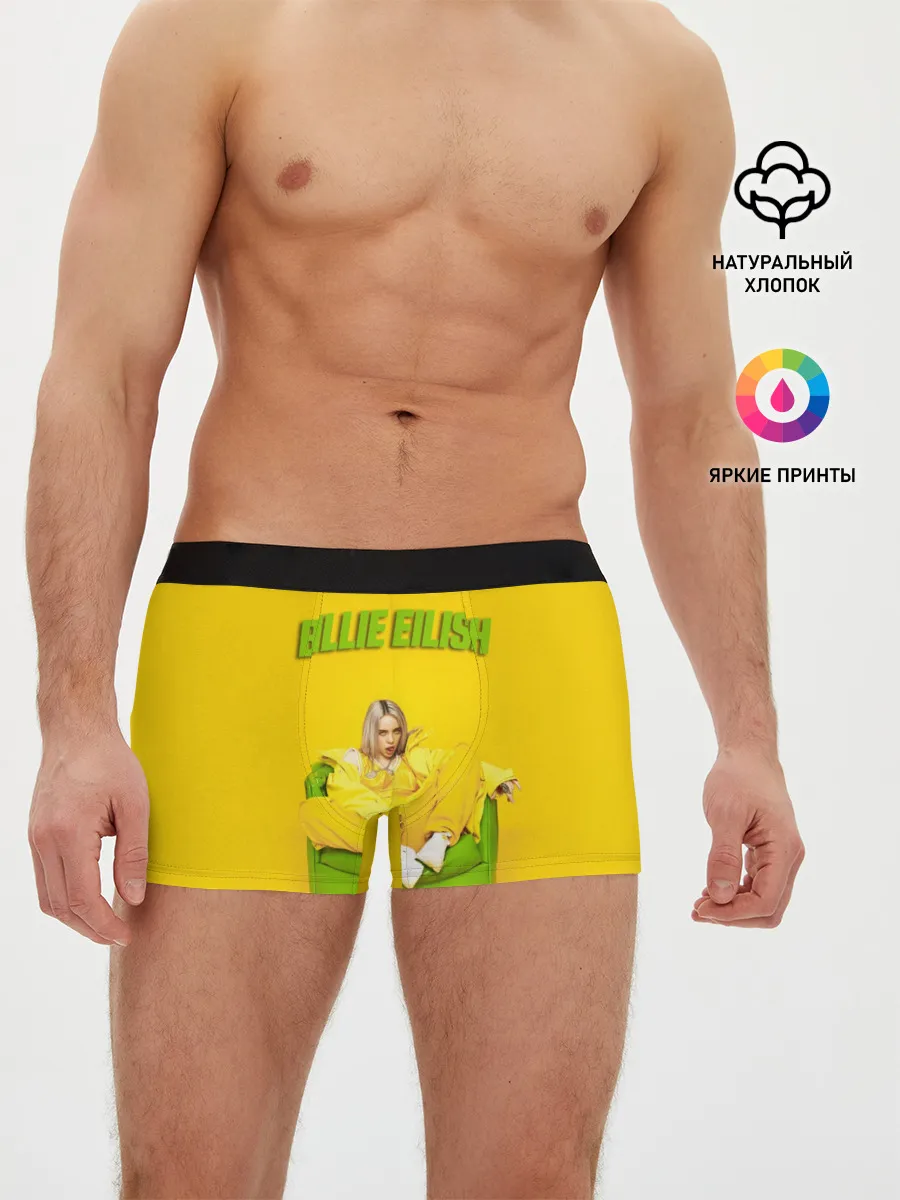 Мужские трусы боксеры / Billie Eilish