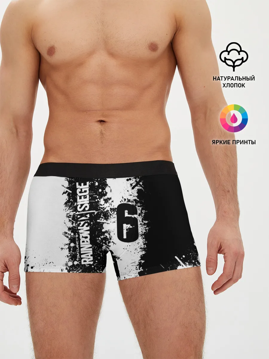 Мужские трусы боксеры / RAINBOW SIX SIEGE