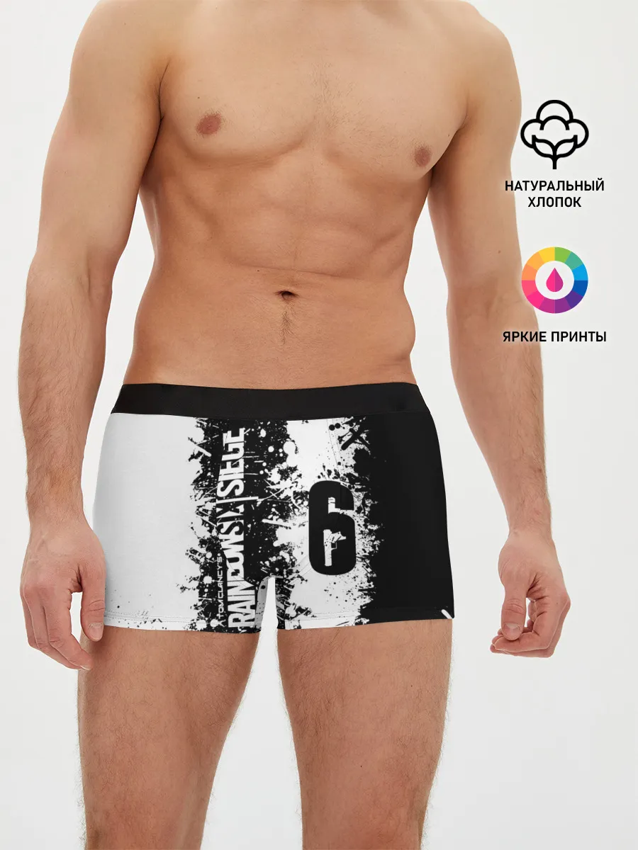 Мужские трусы боксеры / RAINBOW SIX SIEGE
