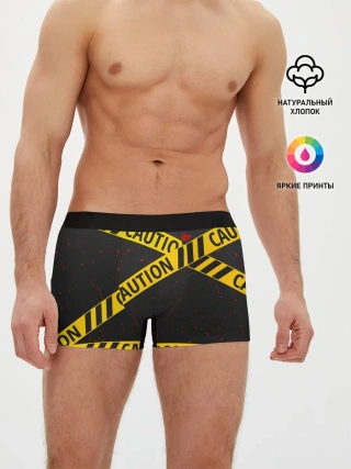 Мужские трусы боксеры / Caution Style