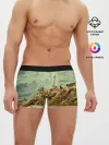 Мужские трусы боксеры / Старинный город