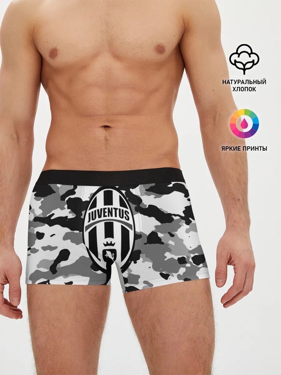 Мужские трусы боксеры / FC Juventus Camouflage