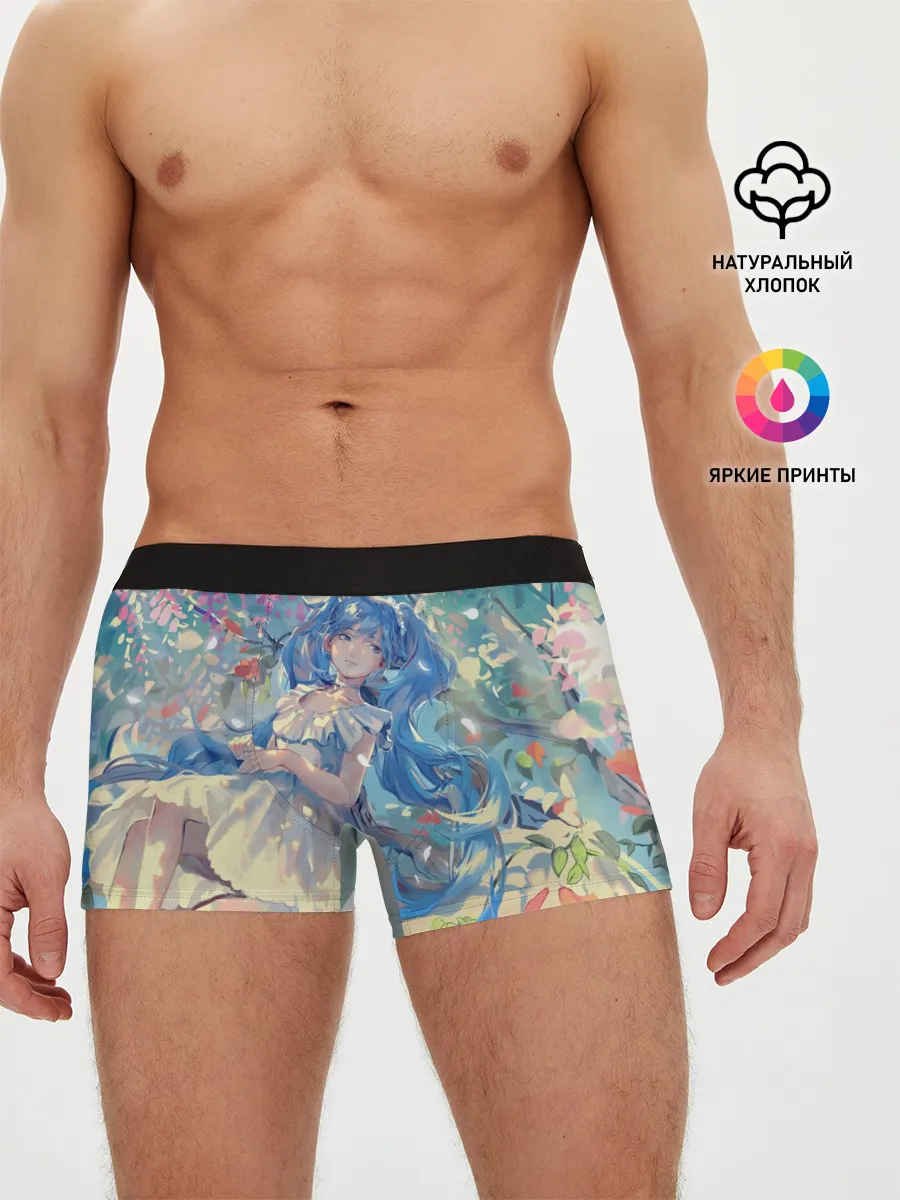 Мужские трусы боксеры / Мику