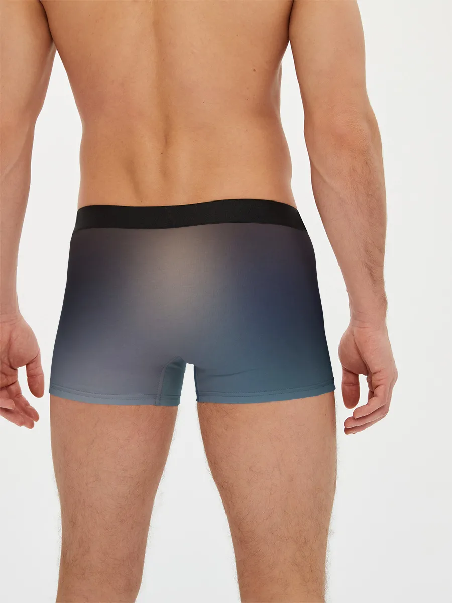 Мужские трусы боксеры / Хатсуне сидит прикрыв глаза