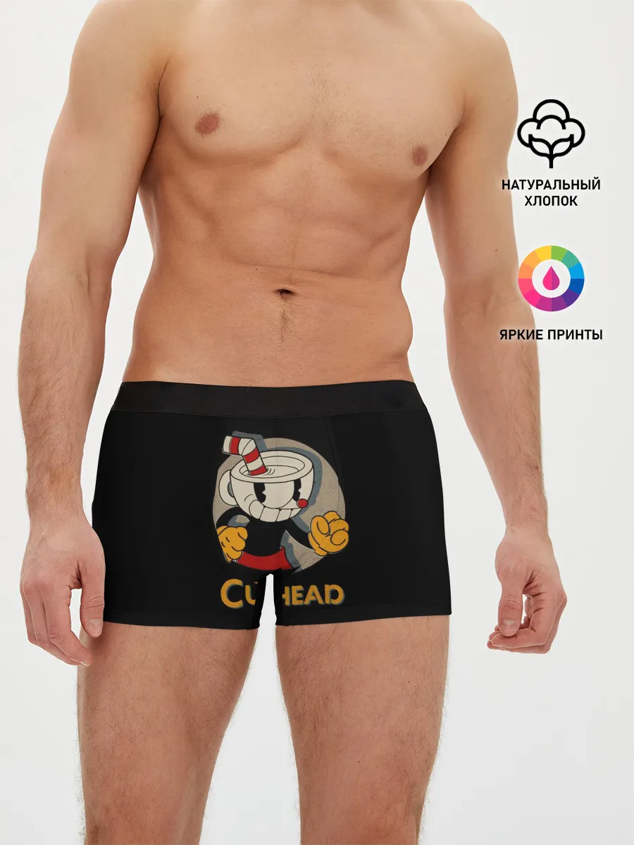 Мужские трусы боксеры / Cuphead
