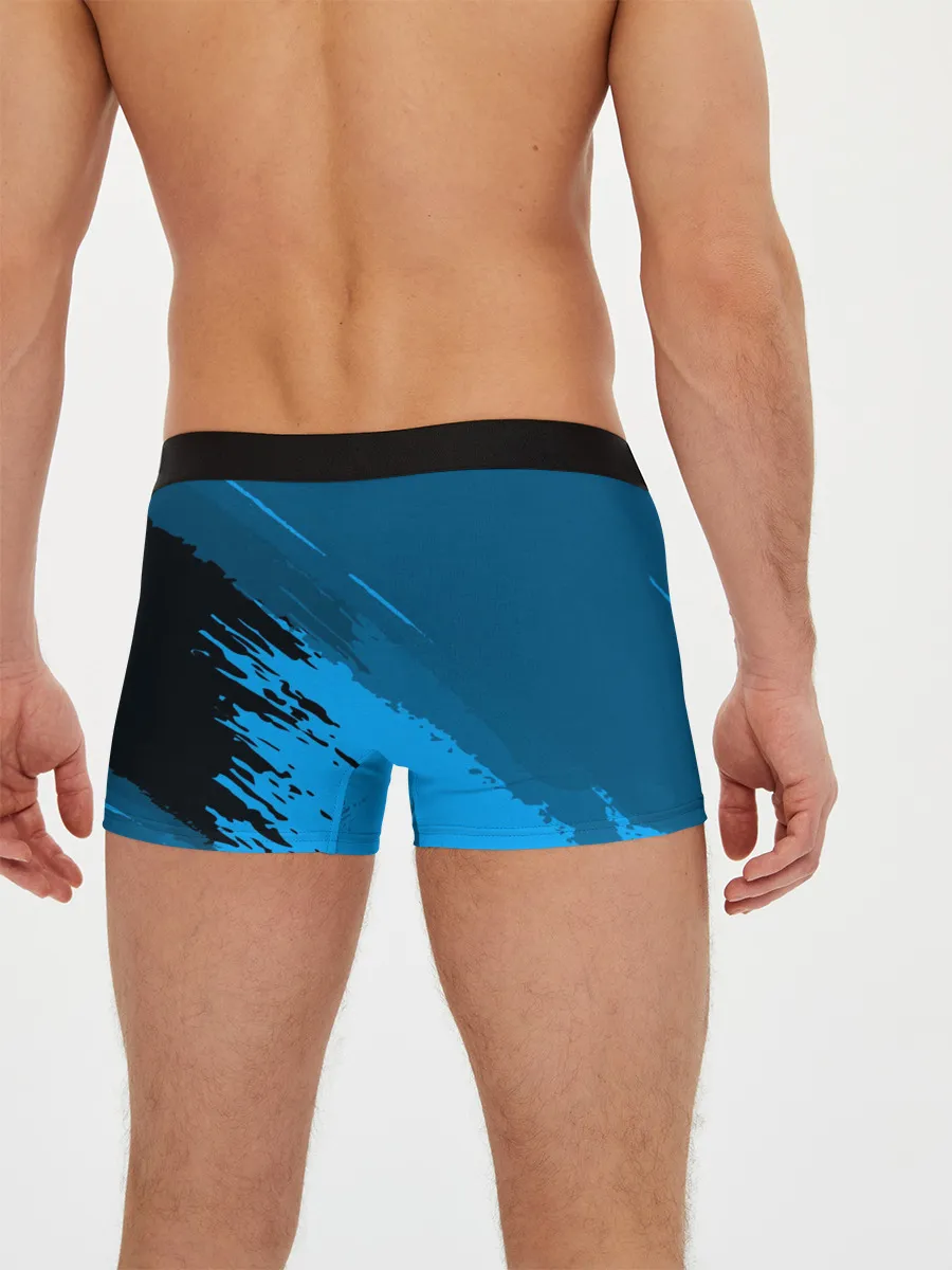 Мужские трусы боксеры / FC Juventus abstract style