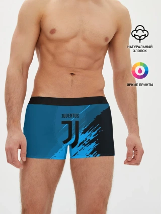 Мужские трусы боксеры / FC Juventus abstract style