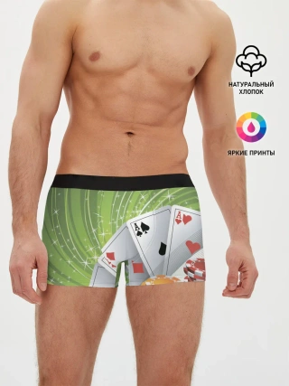 Мужские трусы боксеры / Покер Старс