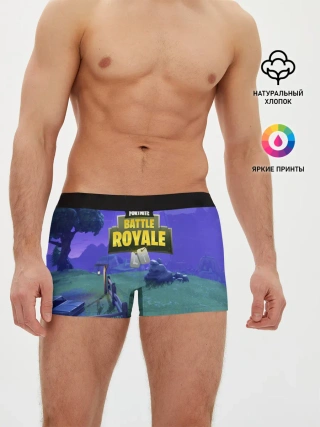 Мужские трусы боксеры / Fortnite Night