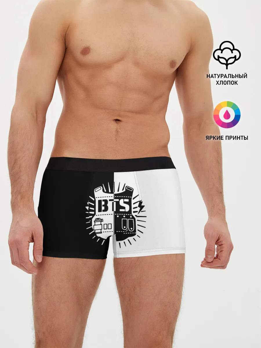 Мужские трусы боксеры / Bangtan Boys