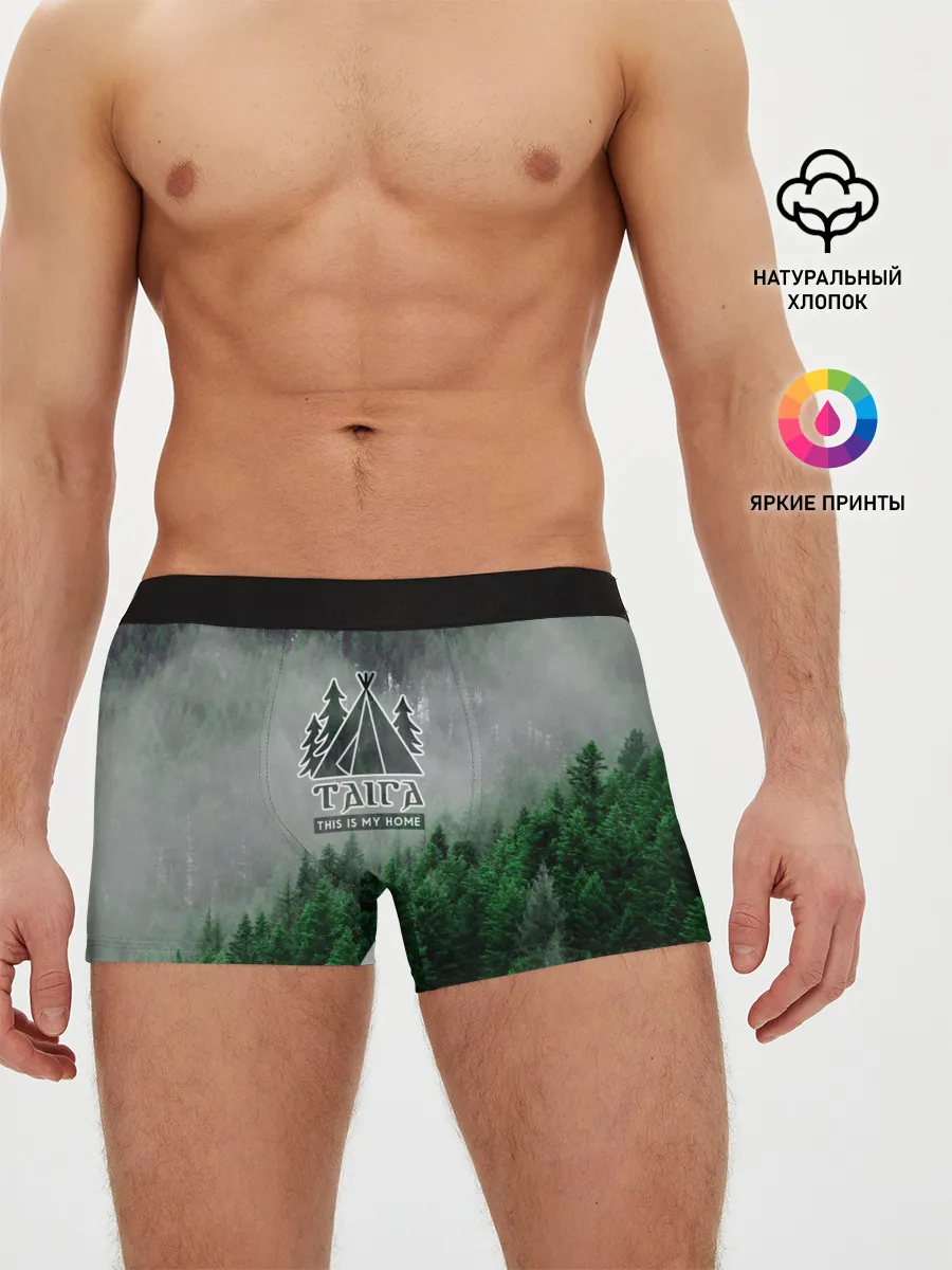 Мужские трусы боксеры / Сибирь