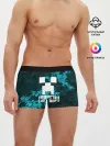 Мужские трусы боксеры / Георгий в стиле Minecraft
