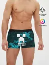 Мужские трусы боксеры / Павел в стиле Minecraft