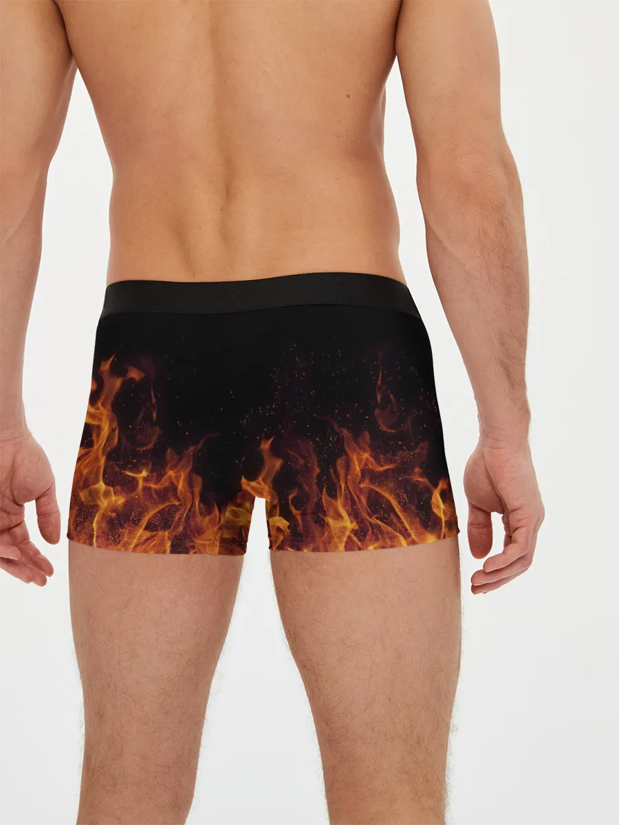 Мужские трусы боксеры / Саня огонь мужик