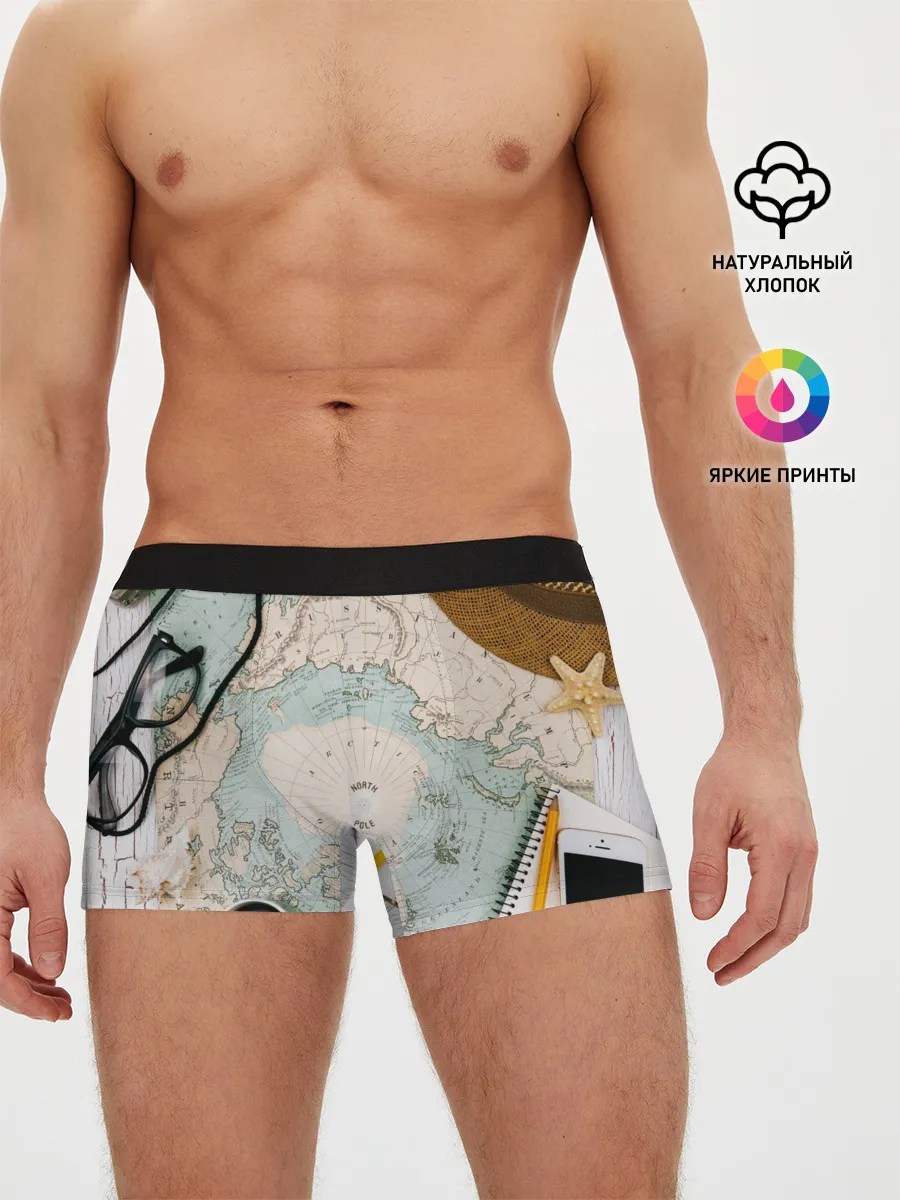 Мужские трусы боксеры / Тайна путешествия