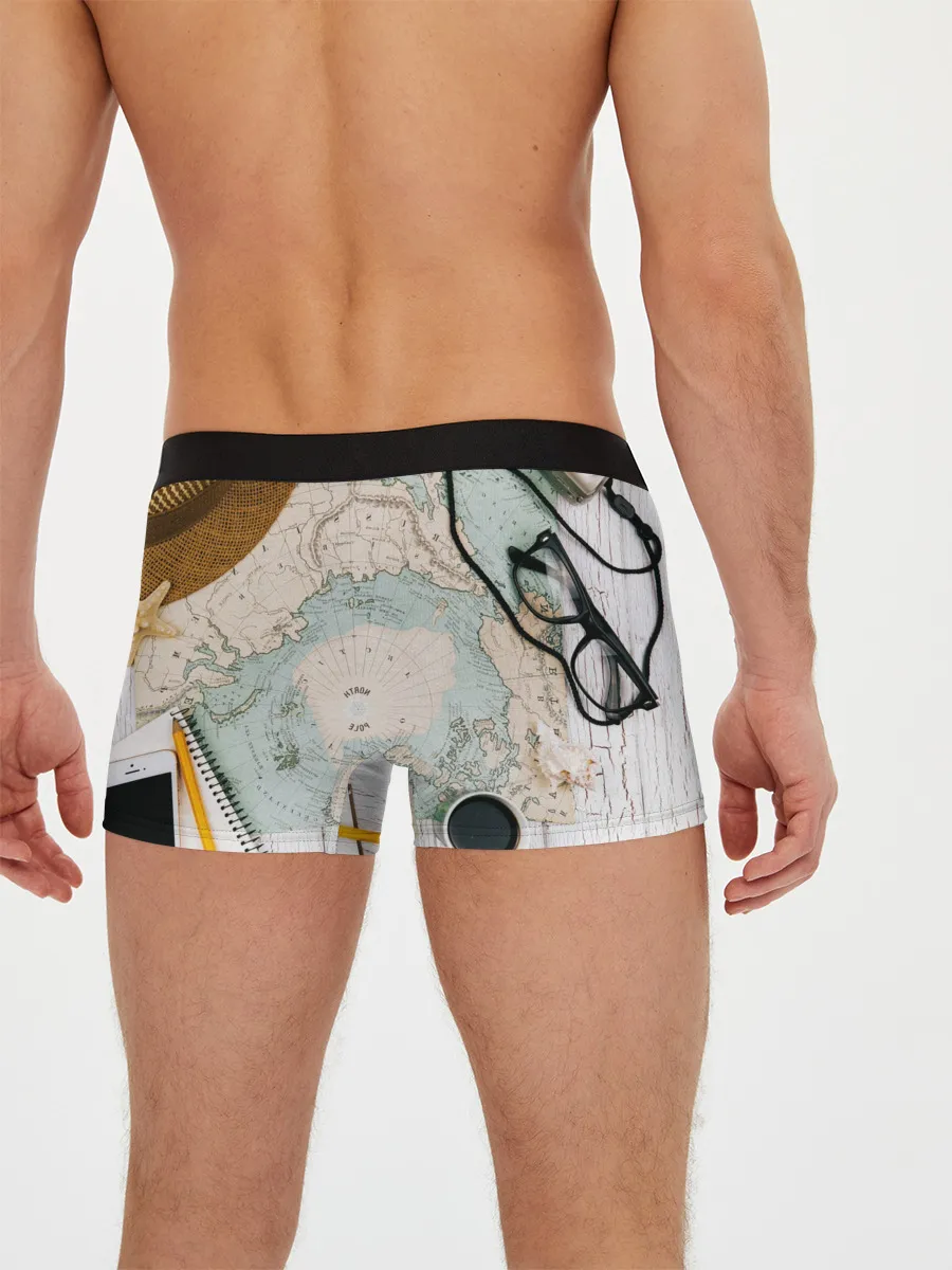 Мужские трусы боксеры / Тайна путешествия