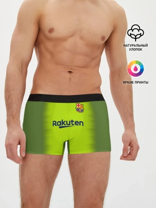 Мужские трусы боксеры / Барселона Форма Гостевая 18/19