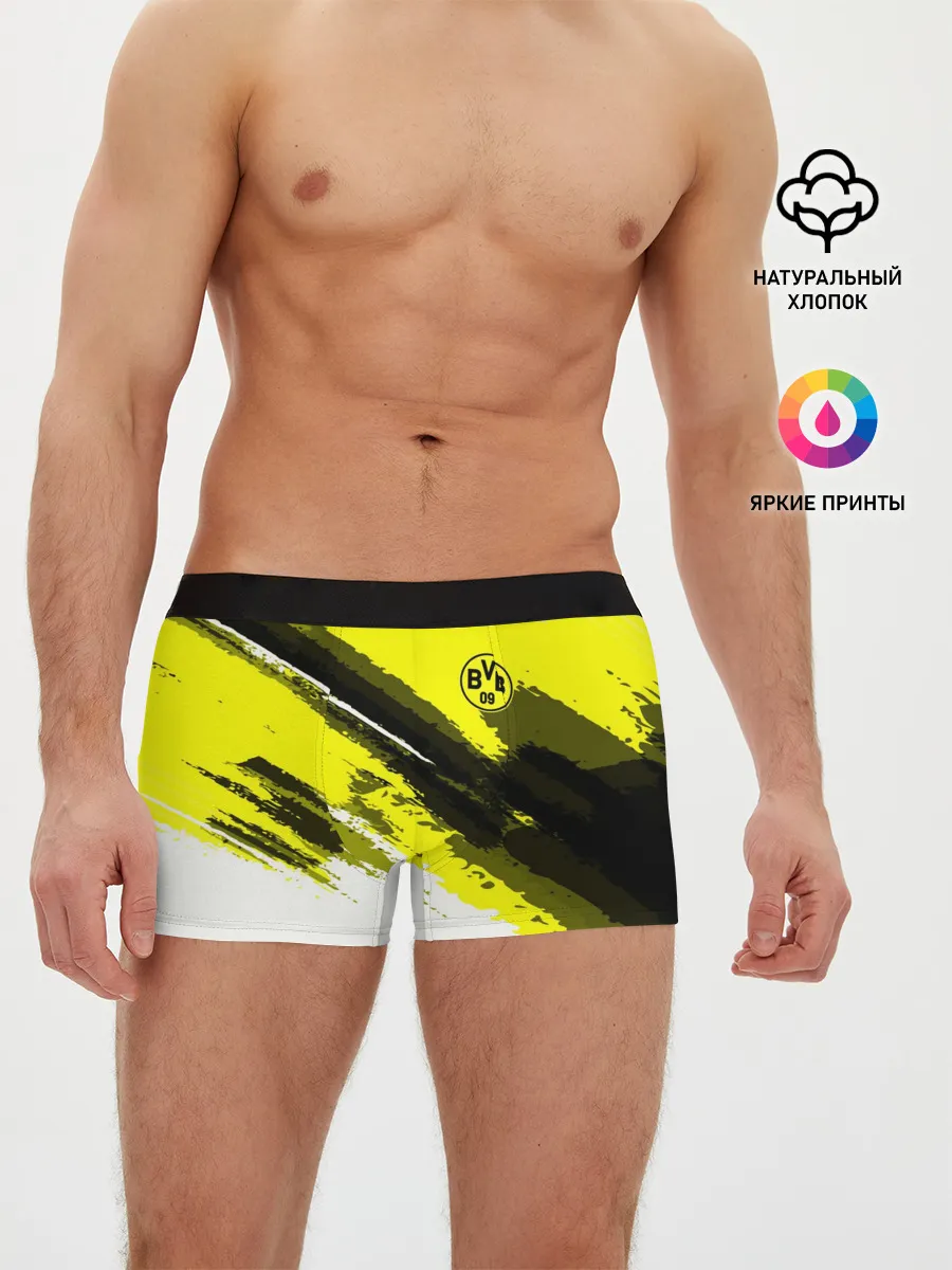 Мужские трусы боксеры / FC Borussia Original 2018