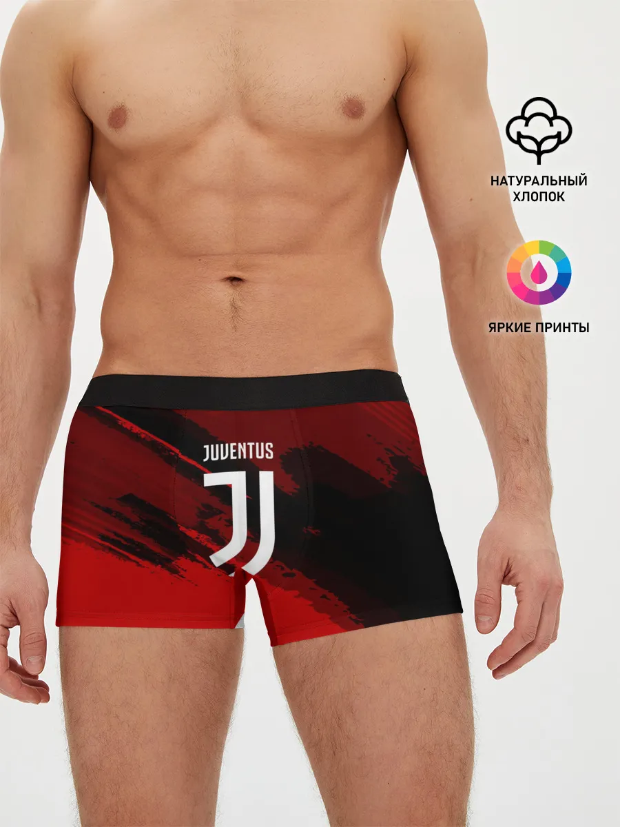Мужские трусы боксеры / JUVENTUS SPORT RED