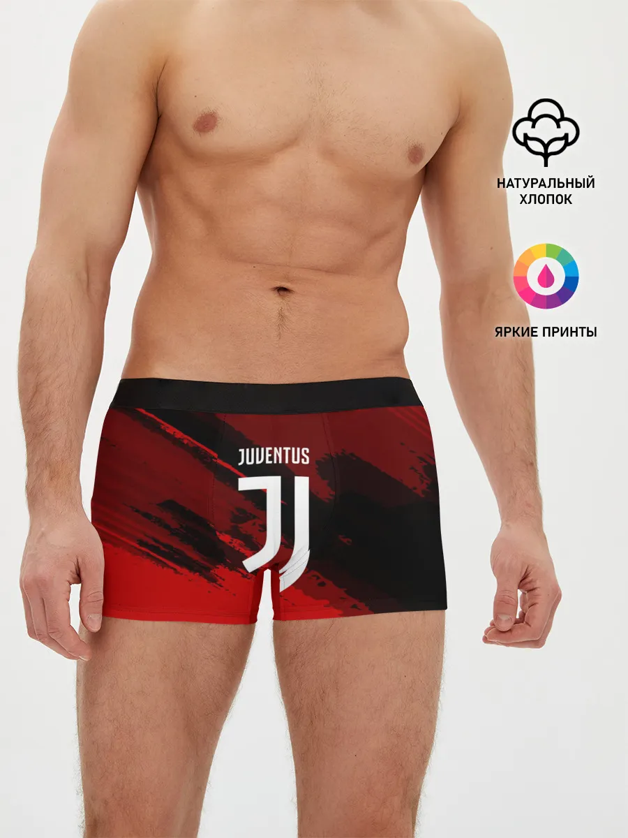 Мужские трусы боксеры / JUVENTUS SPORT RED