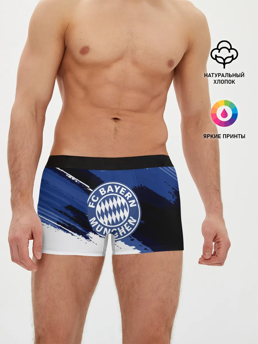 Мужские трусы боксеры / BAYERN MUNCHEN SPORT STYLE