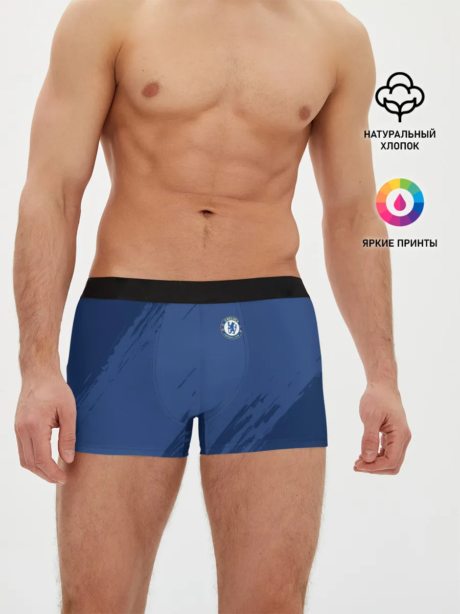 Мужские трусы боксеры / Chelsea Uniform